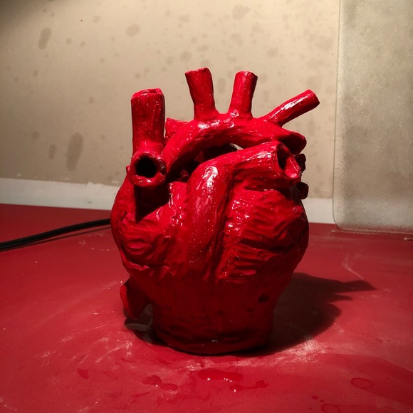 Anatomical Heart Vase - Picture 5 of 5